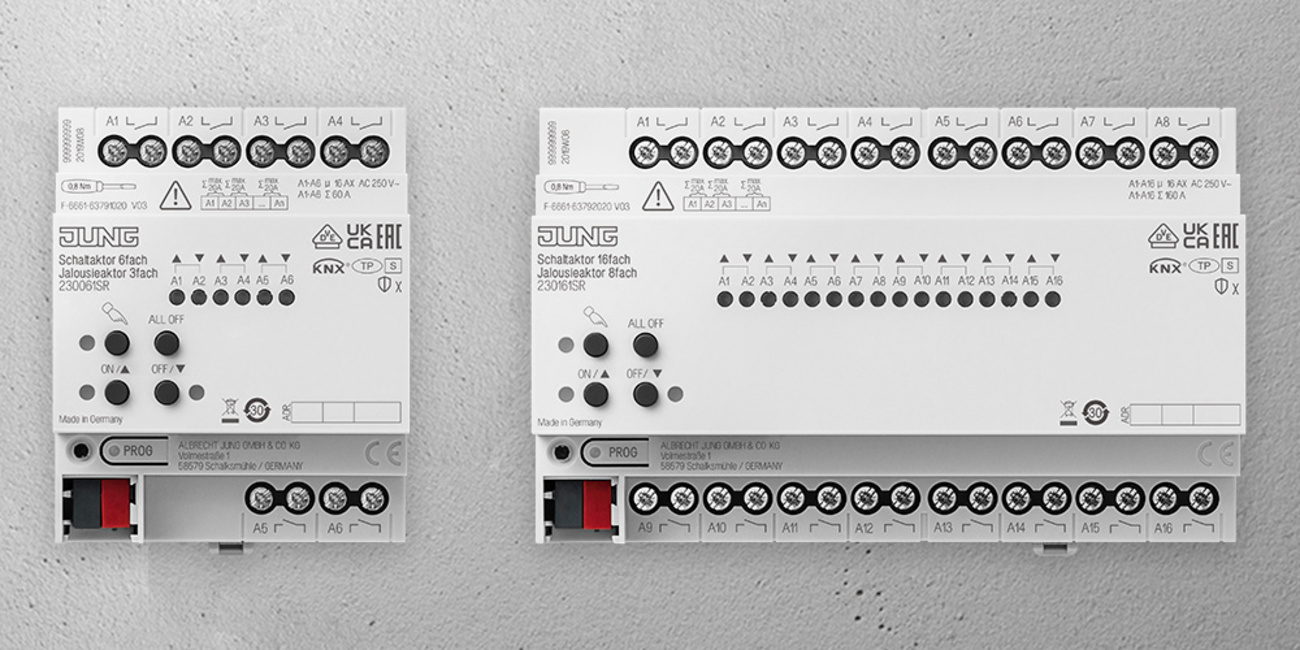 KNX Schalt- und Jalousieaktoren bei André Brunner Elektrotechnik in Neckarsteinach
