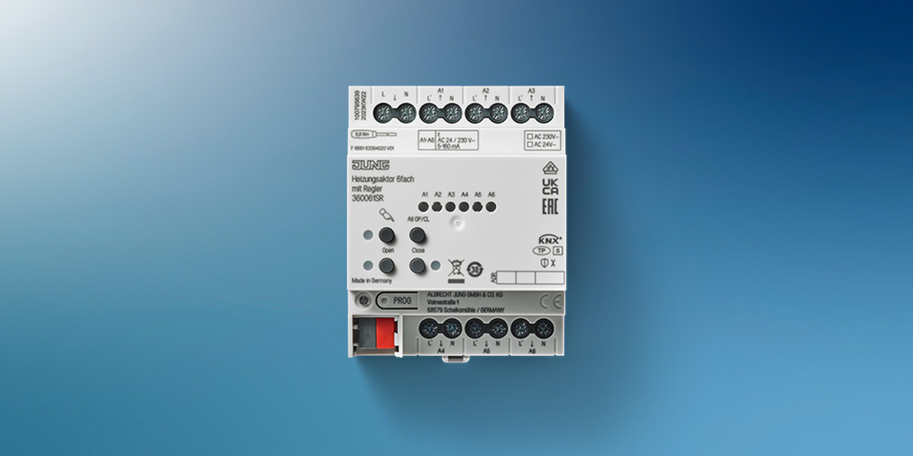 KNX Heizungsaktor 6-fach bei André Brunner Elektrotechnik in Neckarsteinach