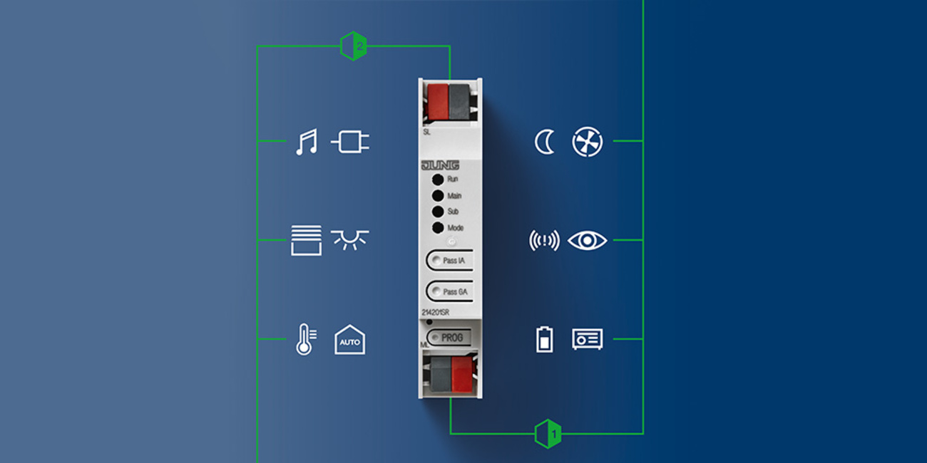 KNX Bereichs- und Linienkoppler bei André Brunner Elektrotechnik in Neckarsteinach
