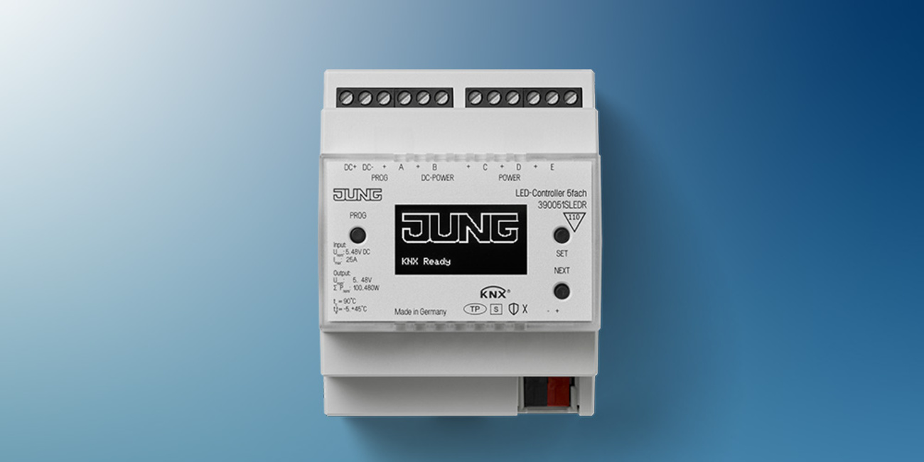 KNX LED-Controller bei André Brunner Elektrotechnik in Neckarsteinach