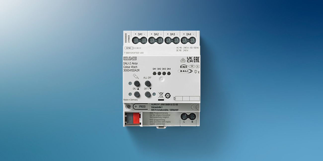 KNX DALI 2 Gateway Colour bei André Brunner Elektrotechnik in Neckarsteinach